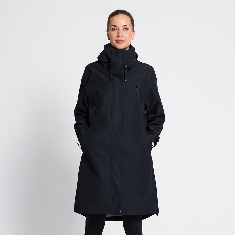 Shell parka "Active Parkas" Black-Black